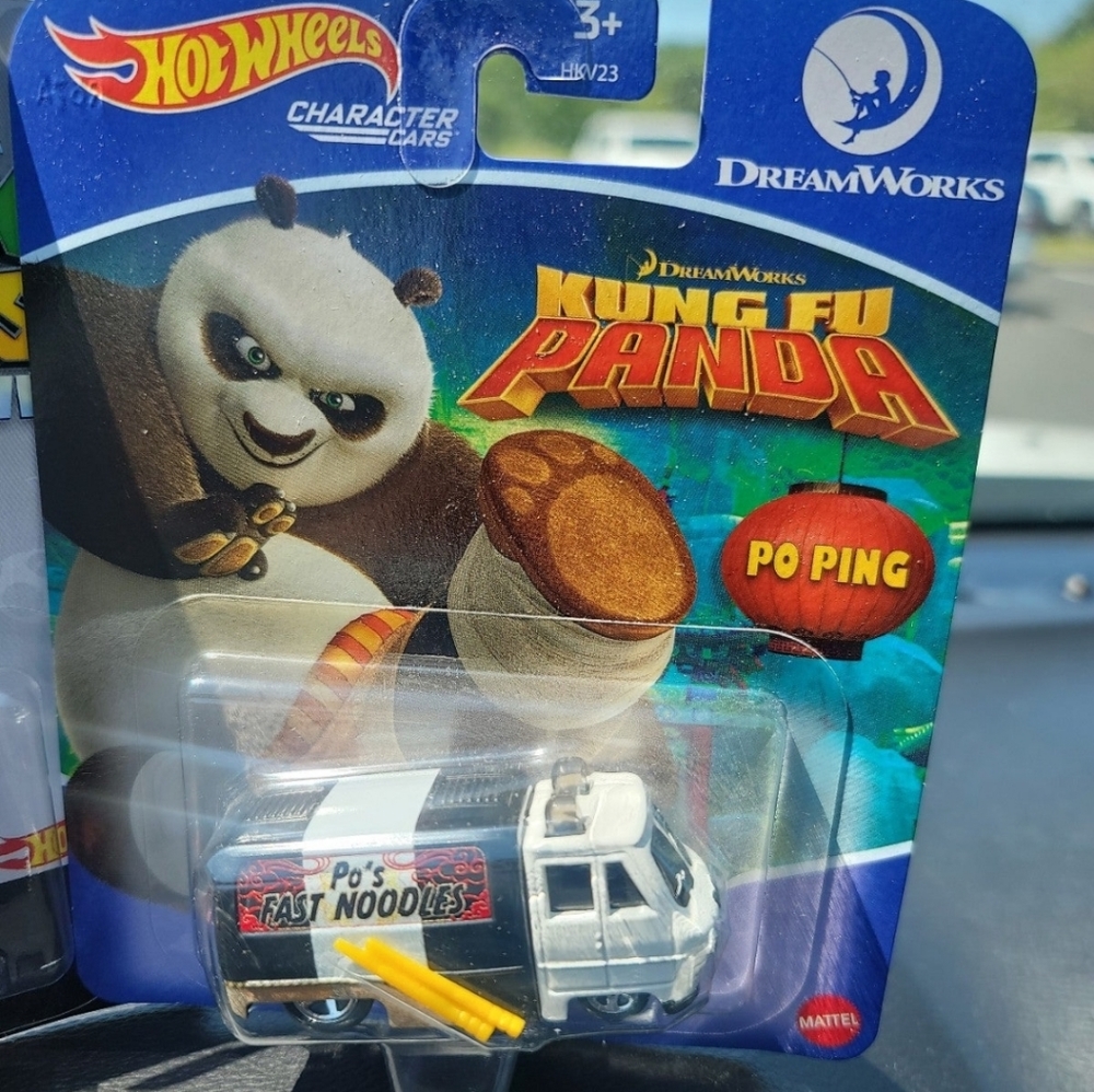 Hot Wheels Character Cars Kung fu Panda